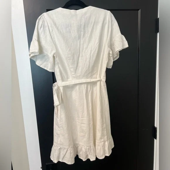 Abercrombie linen wrap tie dress - Picture 5 of 6